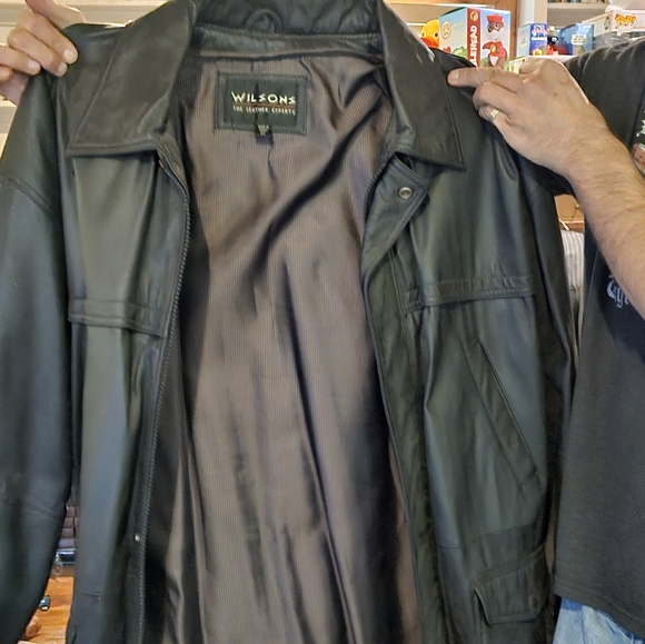 Vintage 90's Wilson Leather Jacket - Picture 2 of 5